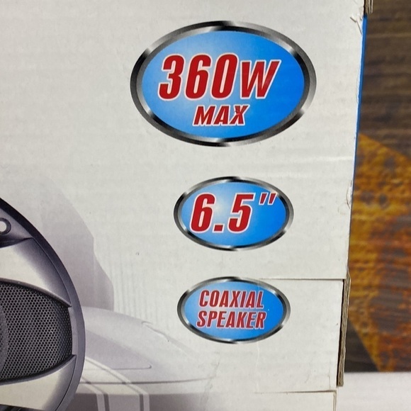 NEW Jaras JJ-2646 6.5” Coaxial Speaker 360 watt max - Picture 6 of 8